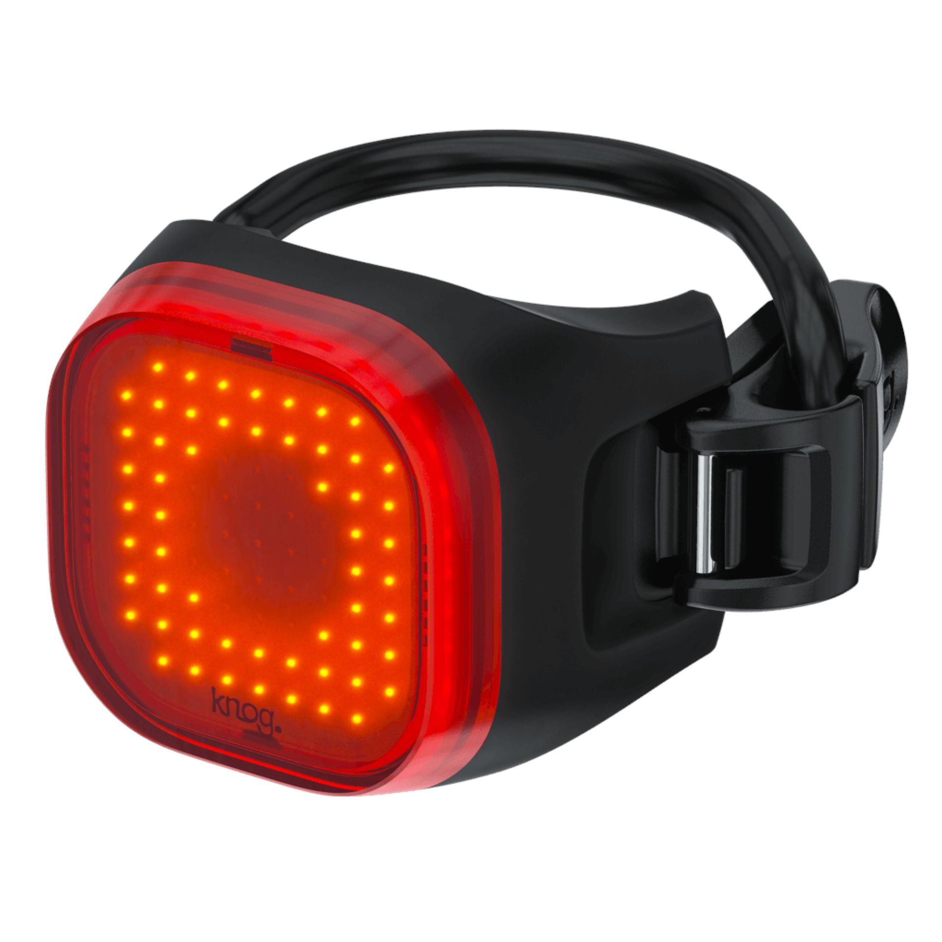 Knog Lampka rowerowa tylna blinder mini square czarny
