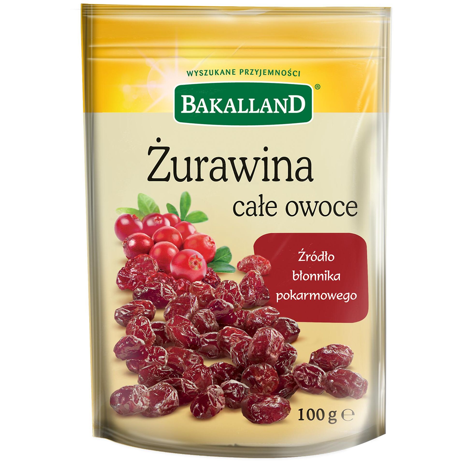 BAKALLAND Żurawina suszona