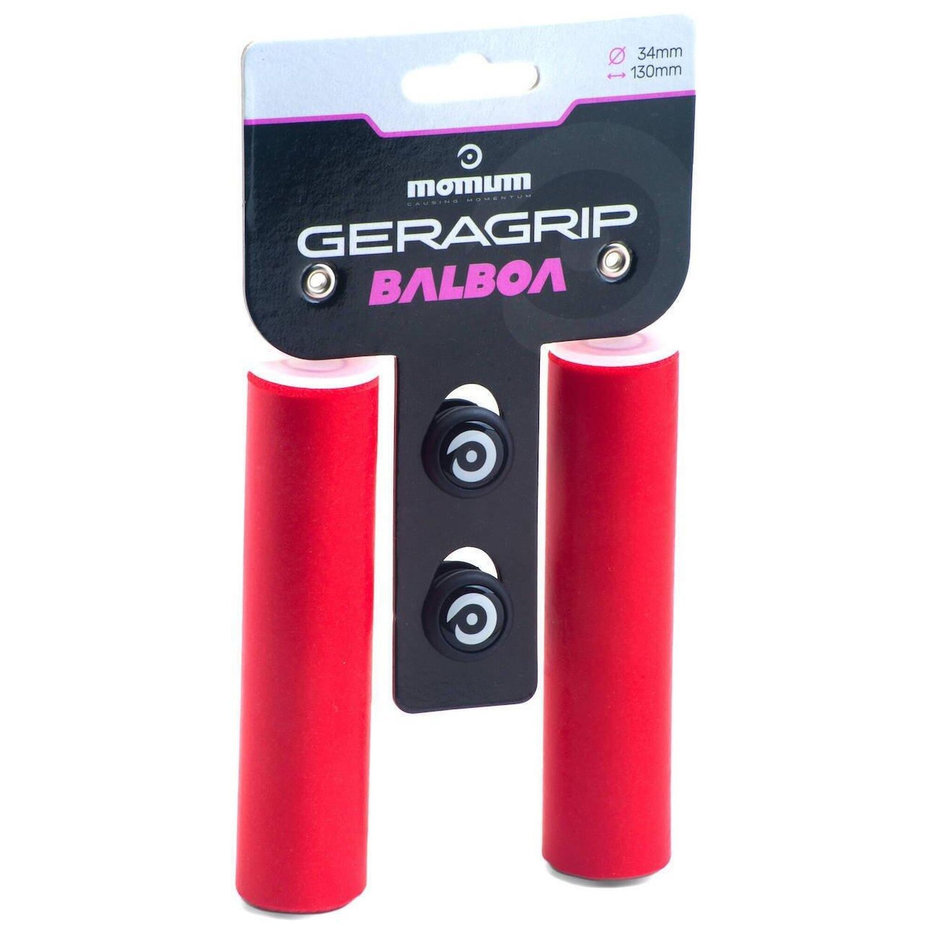 Chwyty Geragrip Balboa 34 mm - Czerwony
