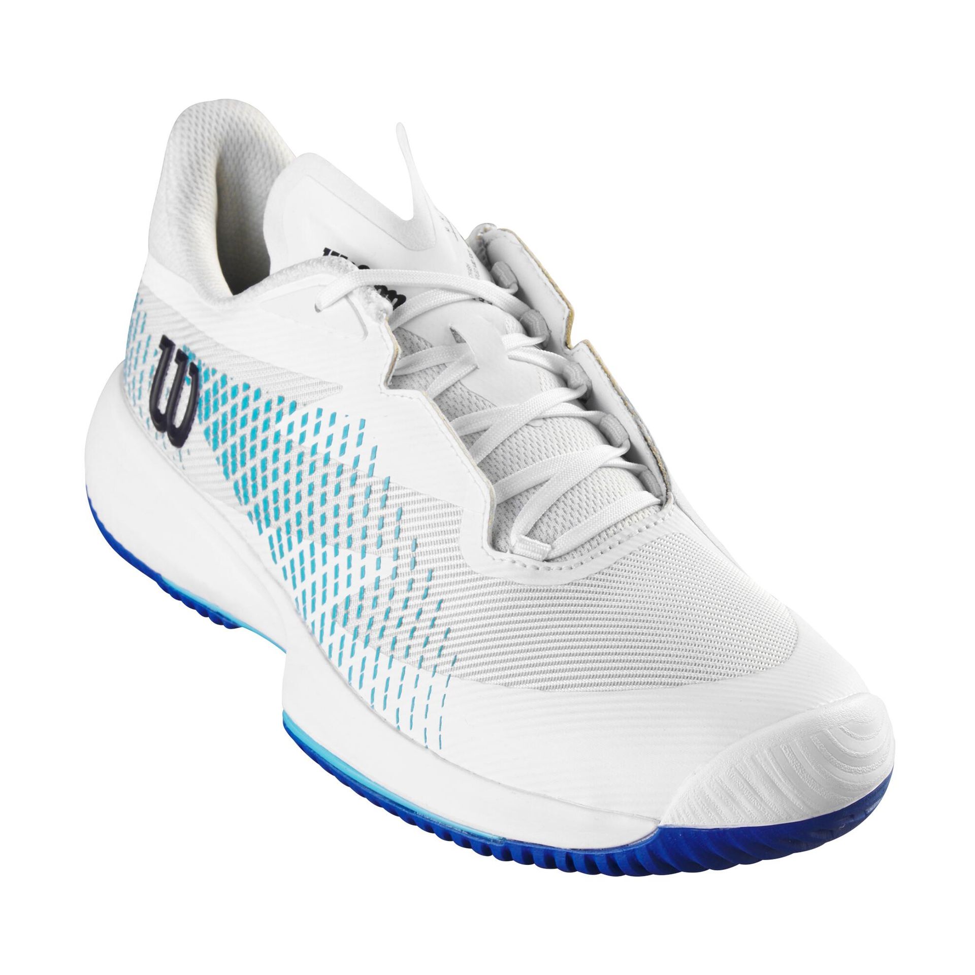 Buty tenisowe męskie Wilson Kaos Swift 1,5 white/blue atoll/lapis 42