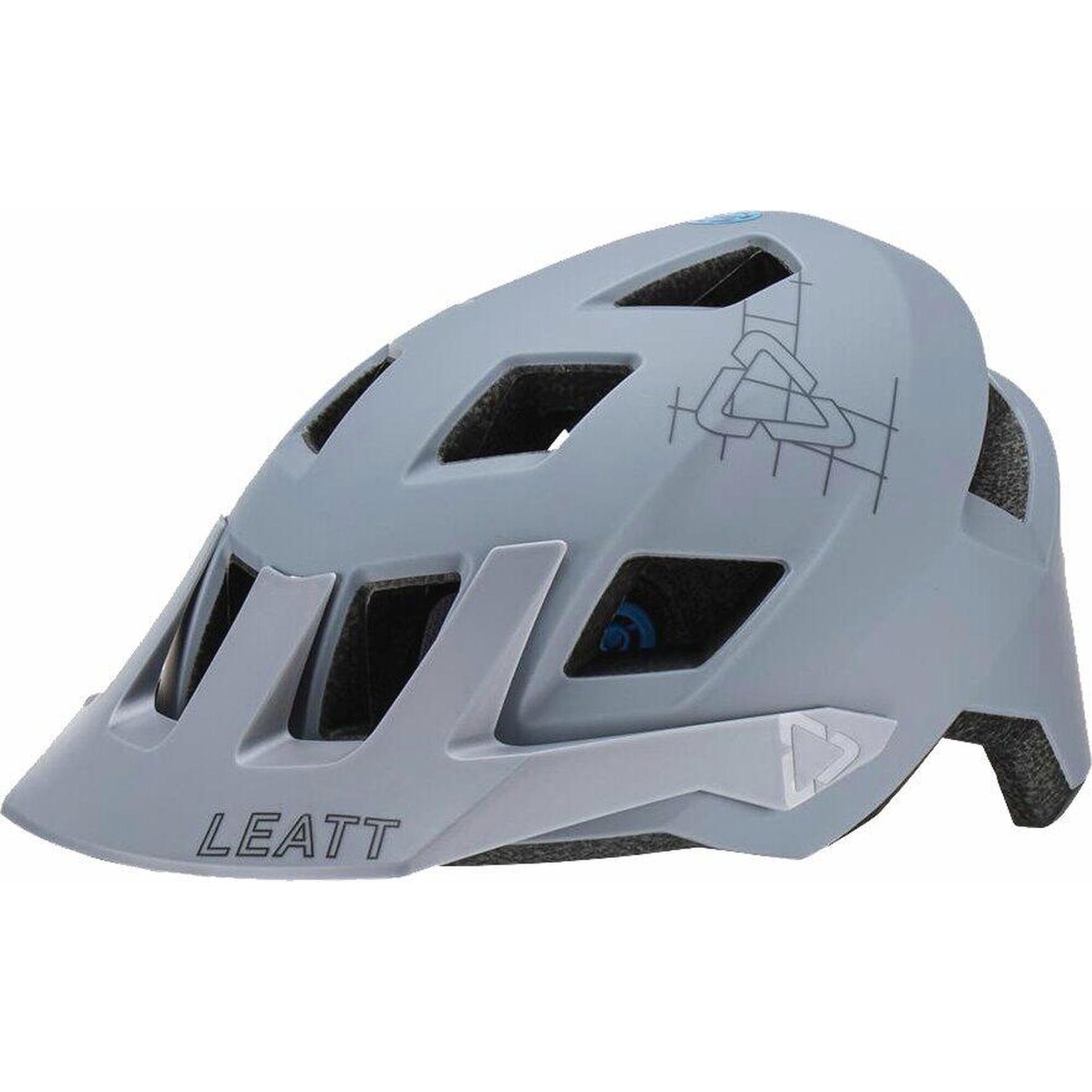 Leatt Kask Rowerowy Mtb Allmtn 1.0 V23 Helmet Titanium Kolor Szary Rozmiar