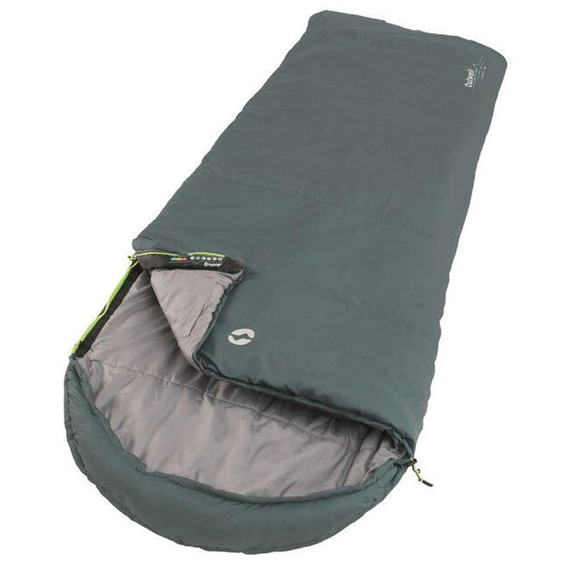 Śpiwór jednoosobowy Outwell Campion Lux - teal