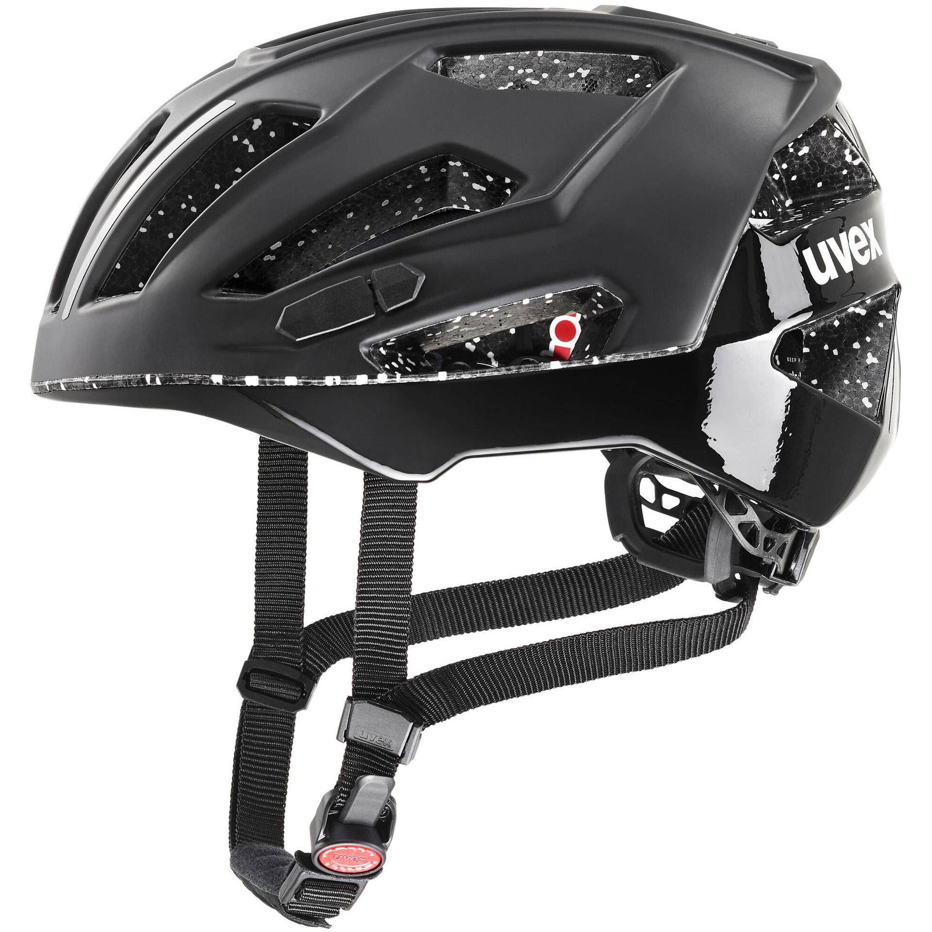 Kask rowerowy Uvex Gravel X czarny matowy