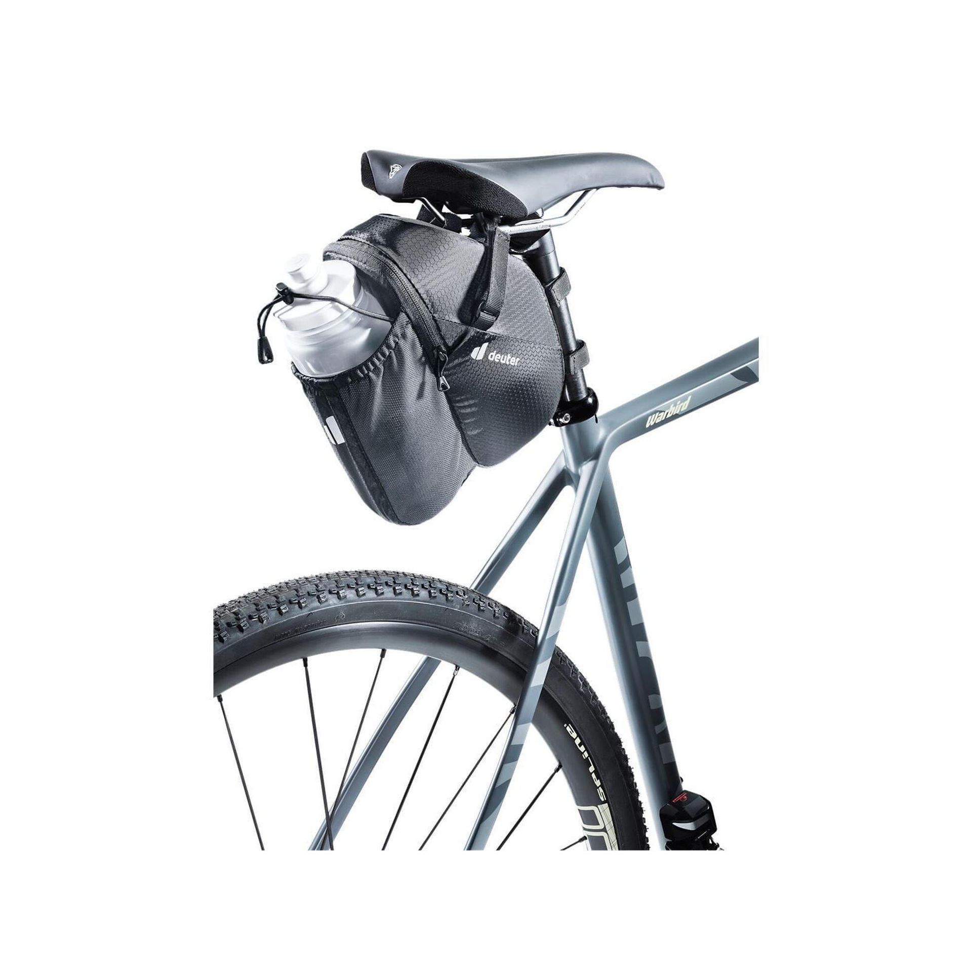 Deuter Bike Bag 1,2l Bottle, czarny 2022 Torebki na sztycę 3290422-7000