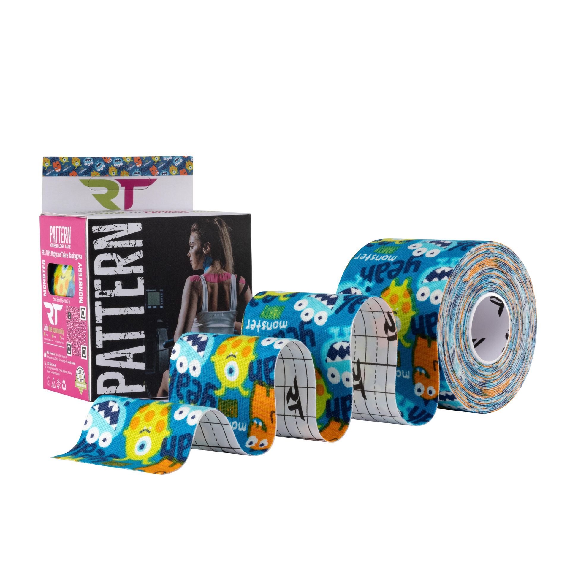 REA Tape Pattern taśma kinesiology (Potworki)