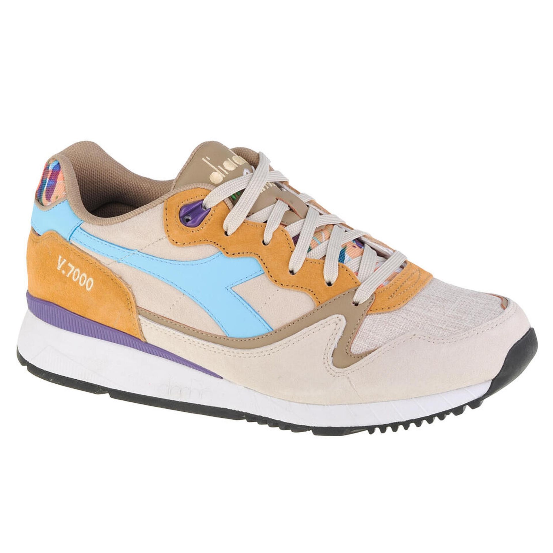 Diadora męski Sneaker beżowy Beige 45 V7000 Weave