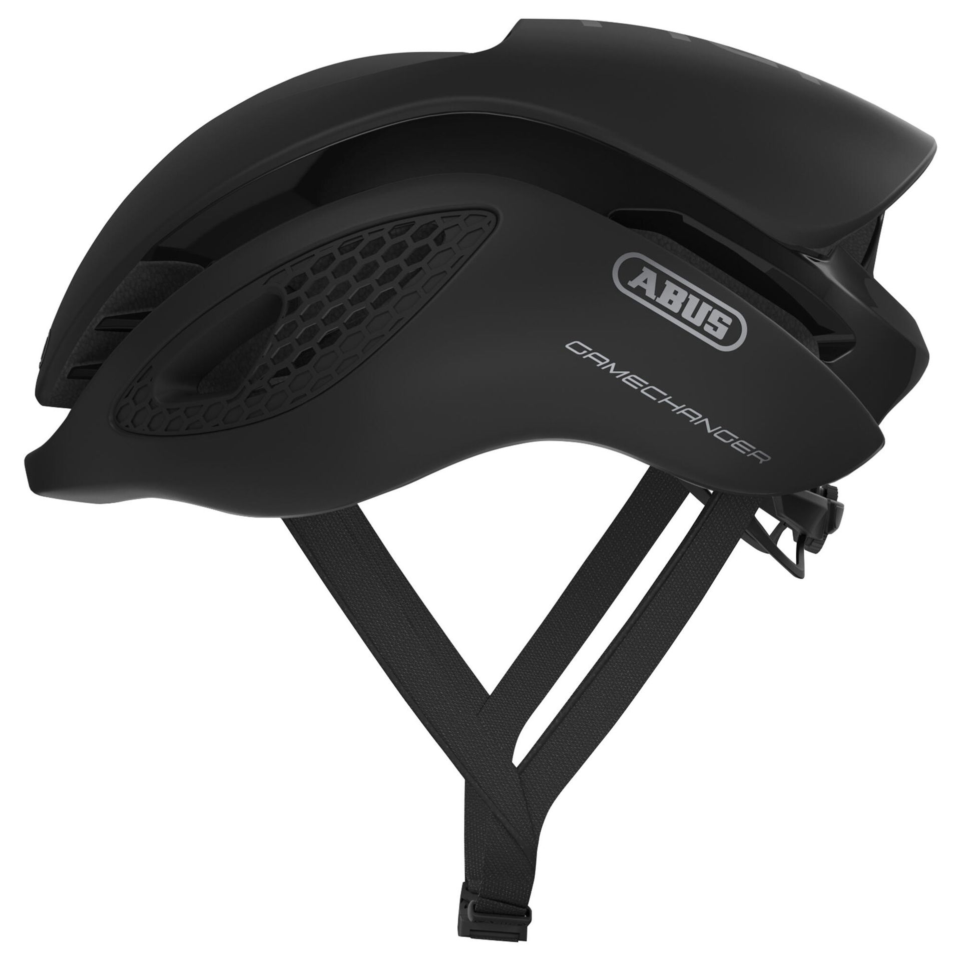 Abus gamec Hanger Aero-kask ochronny kask rowerowy, czarny, l 77593-2