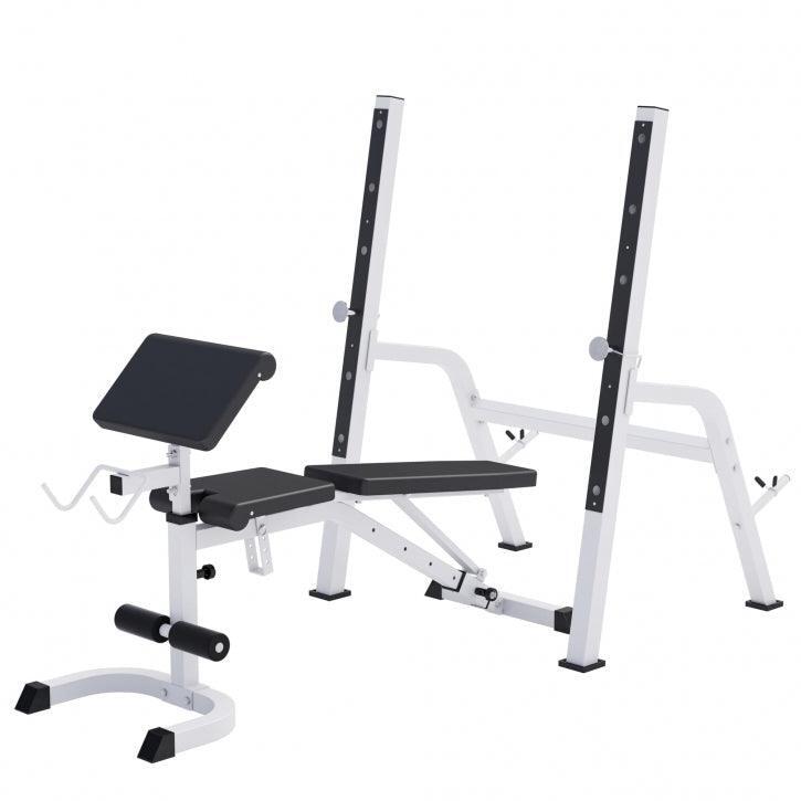 Gorilla Sports Ławka z modlitewnikiem i stojakami (100132-00022-0001)
