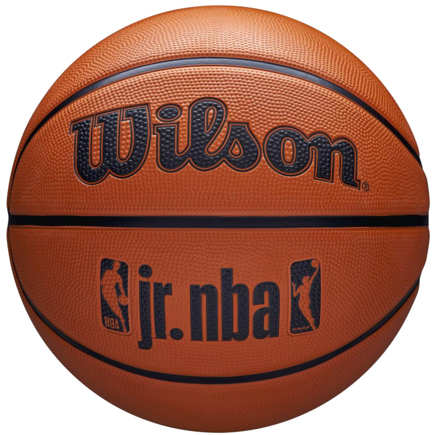 Piłka do koszykówki Wilson NBA JR Drv Fam Logo brown rozmiar 7