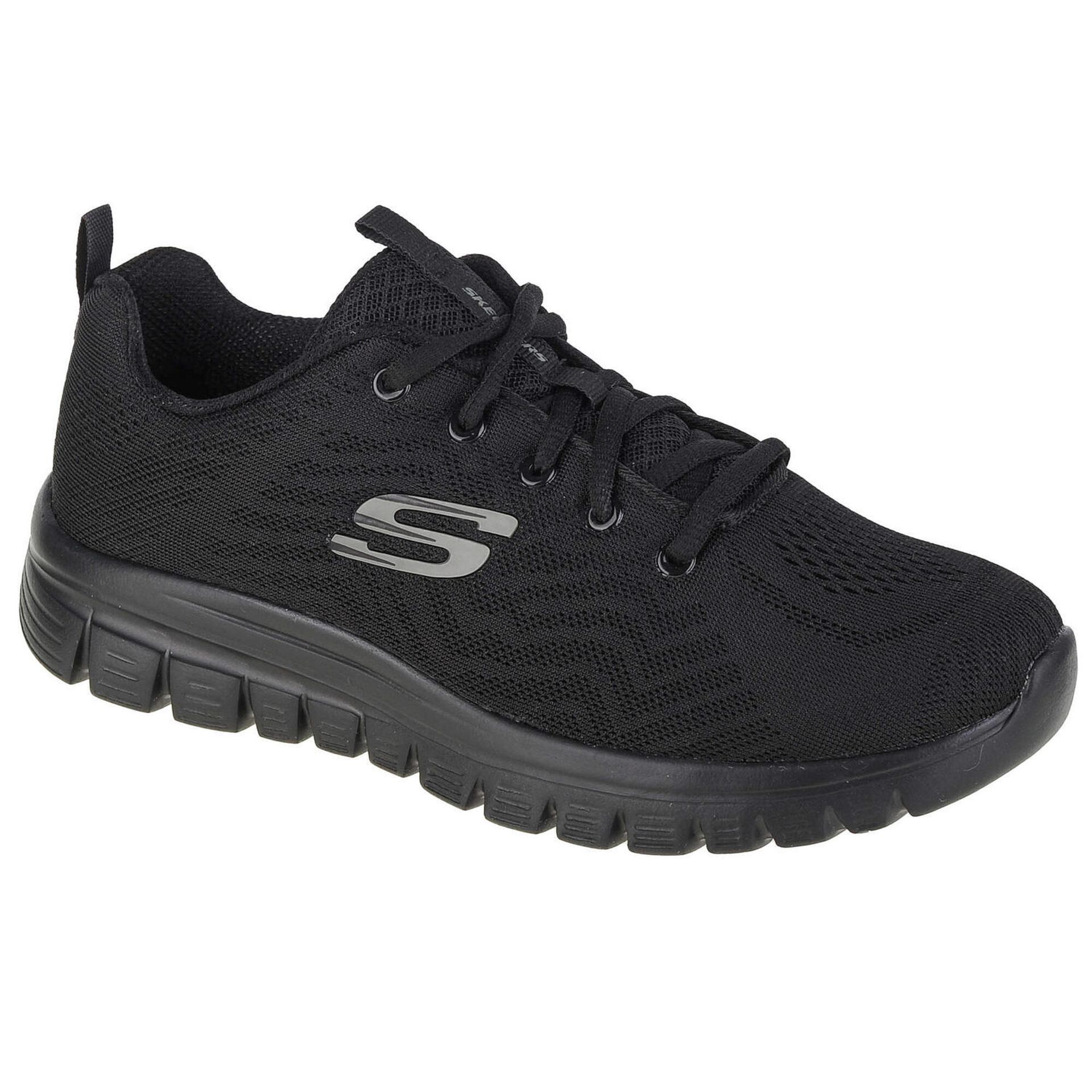 Buty Damskie Skechers 12615WBBK Graceful Get Connected Czarne 41