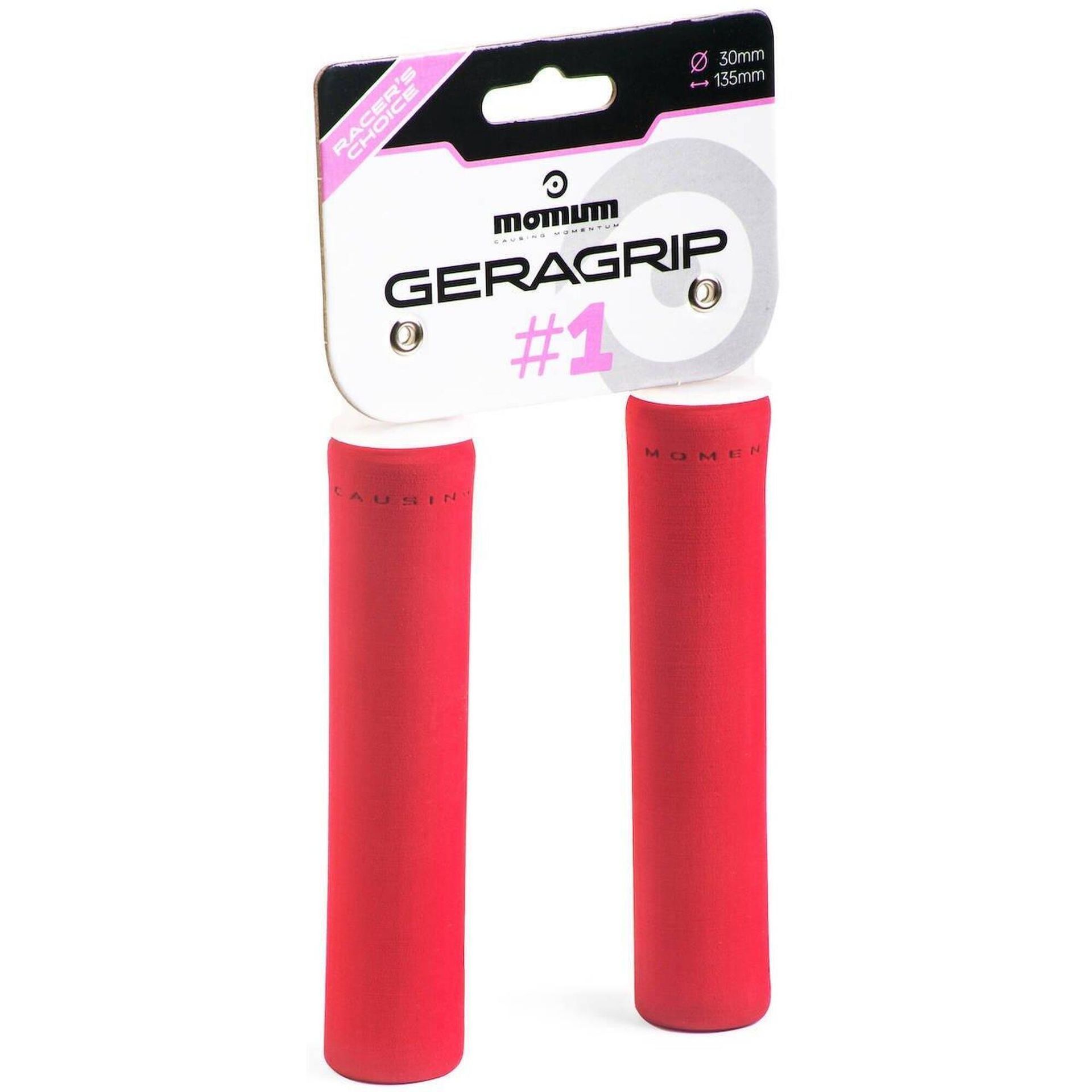 Chwyty GERAGRIP #1 super lekkie - Czerwony