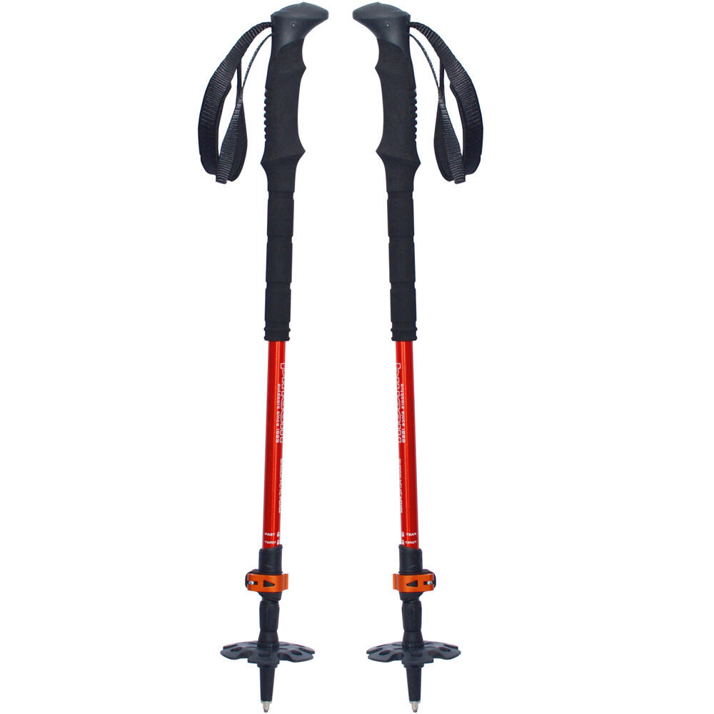 Kije trekkingowe Pinguin SHOCK FL/TL foam orange - ONESIZE