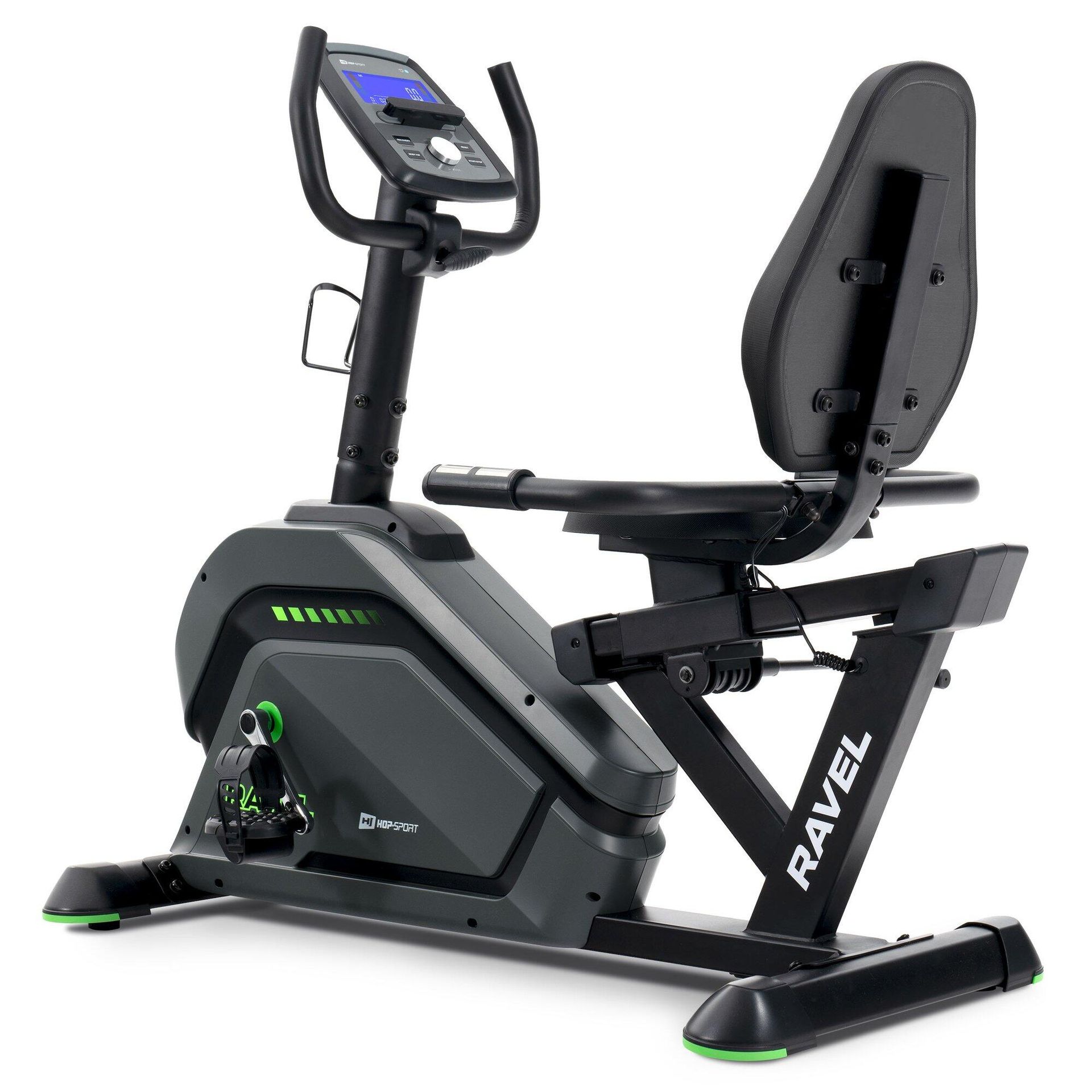 Rower leżący elektryczno-magnetyczny HS-120L Ravel +mata