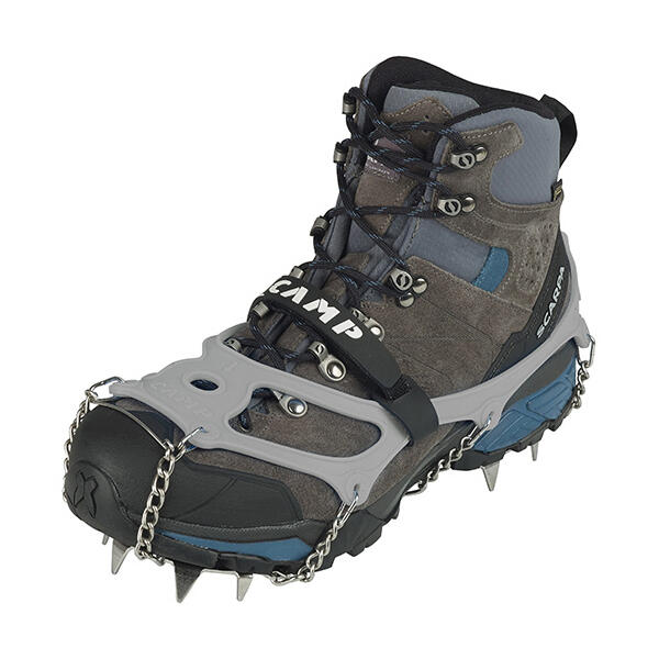 Camp Ice Master Evo Crampon XL | EU 45-47 2021 Raki wspinaczkowe 3172-XL - 45/47 - Light grey