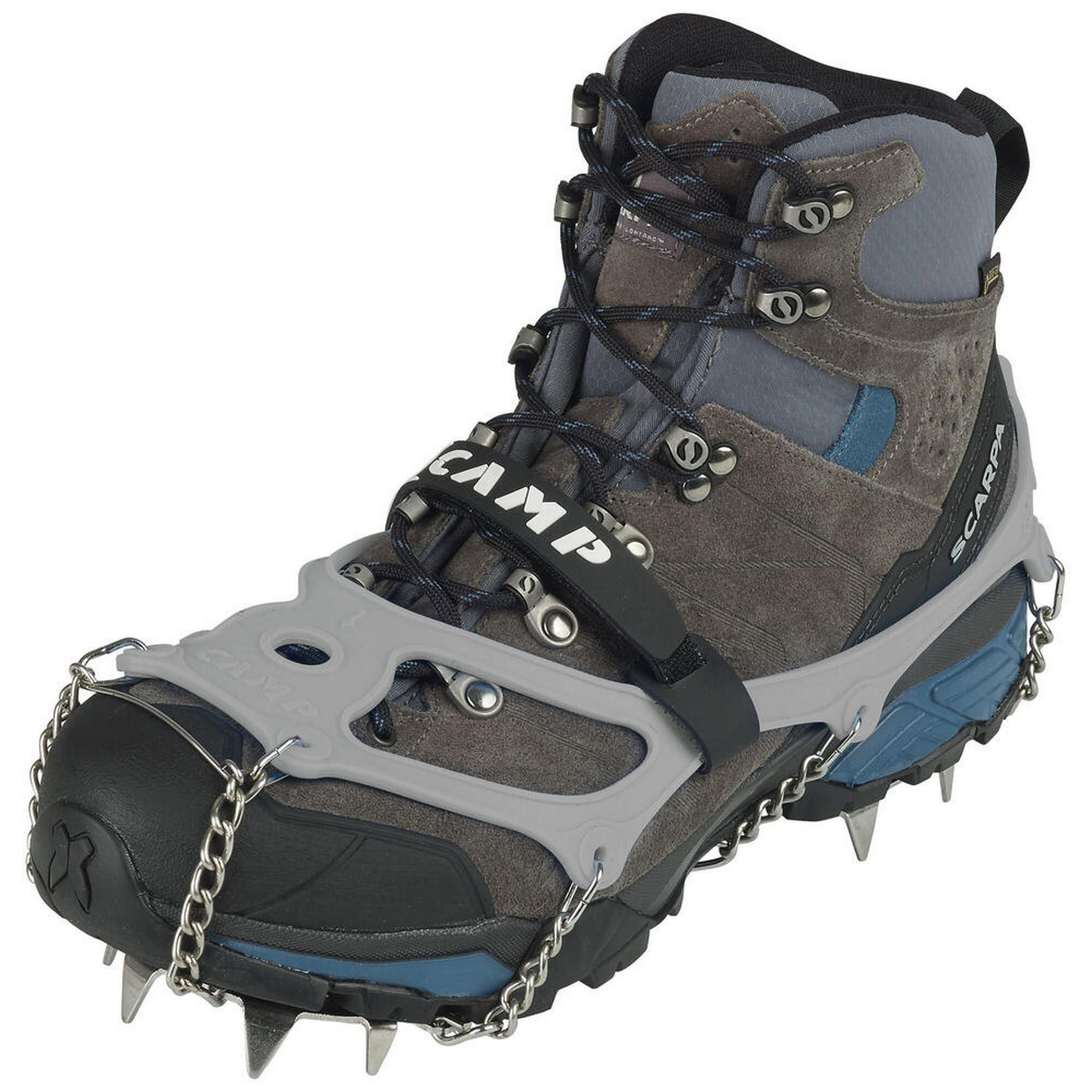 Camp Ice Master Evo Crampon XL | EU 45-47 2021 Raki wspinaczkowe 3172-XL - 45/47 - Light grey