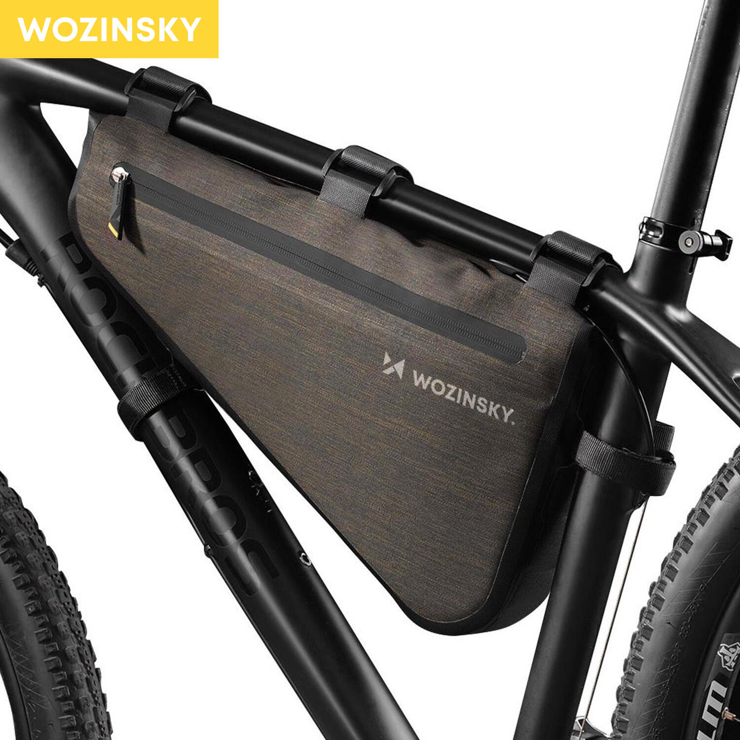 Torba rowerowa na ramę Wozinsky wodoodporna 9 L
