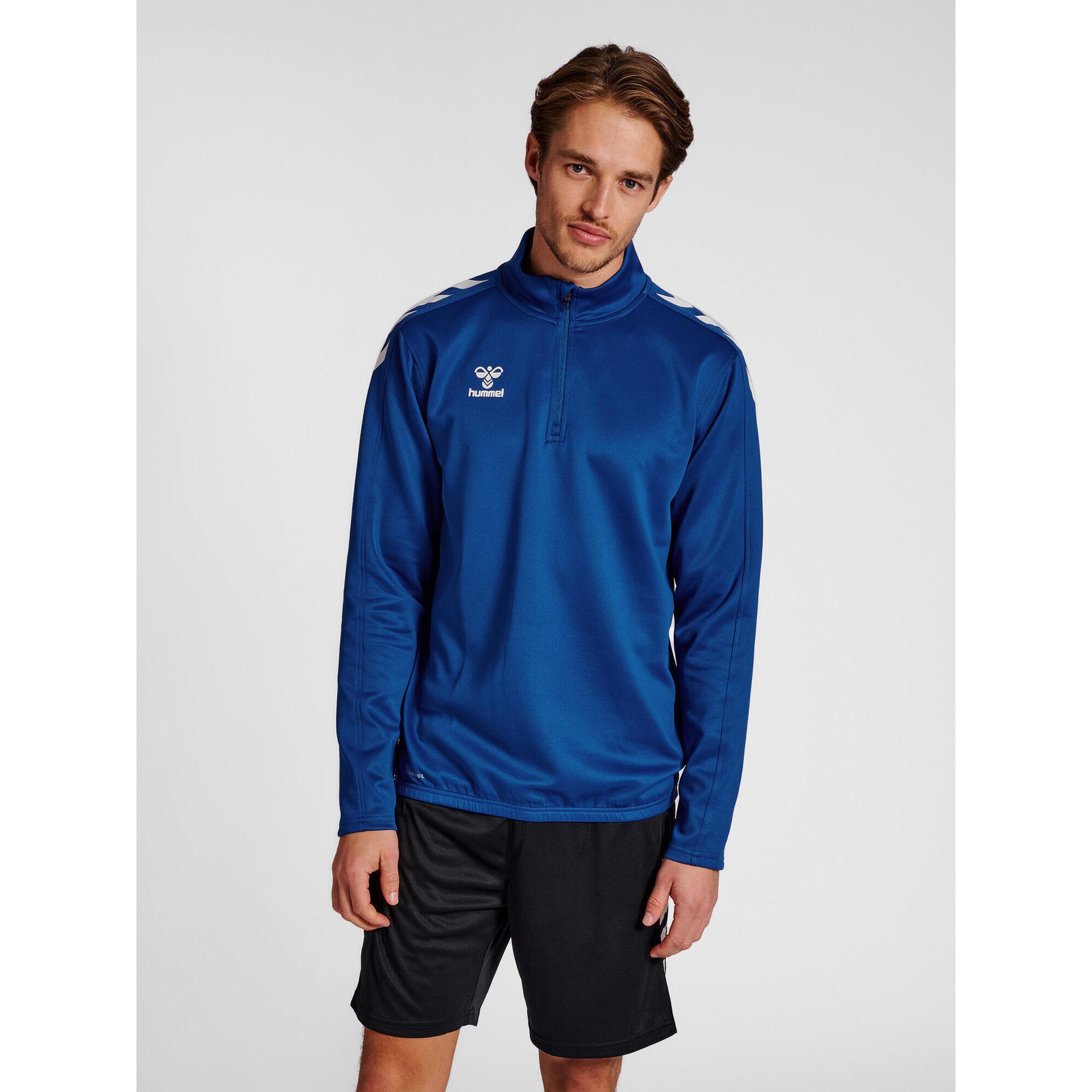 Bluza piłkarska męska Hummel Core XK Half Zip Poly Sweat