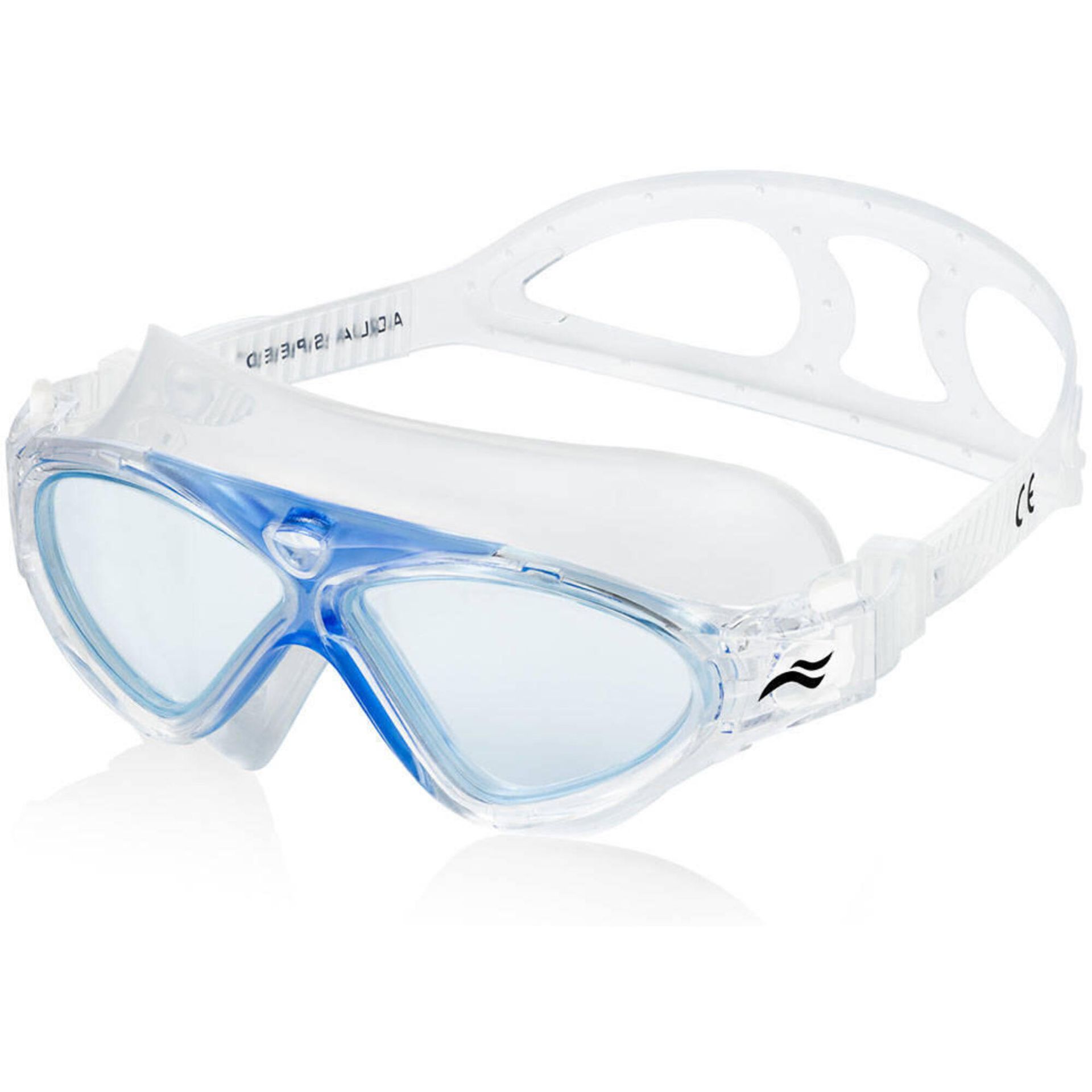 Aqua Speed Gogle pływackie, Zefir, niebiesko-transparente