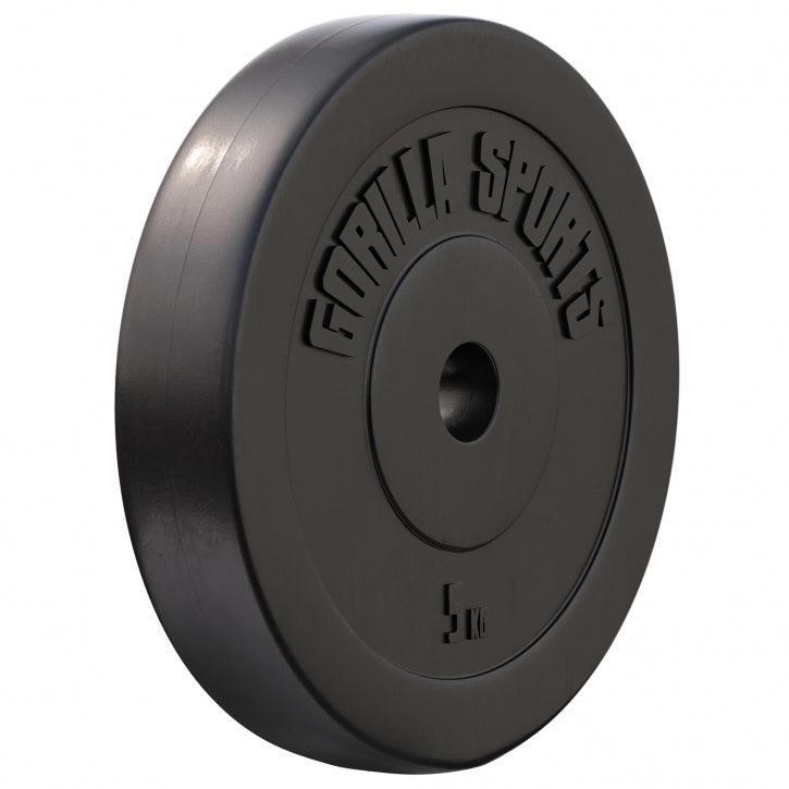 Gorilla Sports Zestaw obciążeń wynylowych 30kg - 2x5kg, 2x10kg (100142-00006-0115)