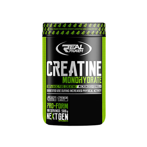 Real Pharm Creatine Monohydrate 500 g Najlepszy Monohydrat Kreatyny