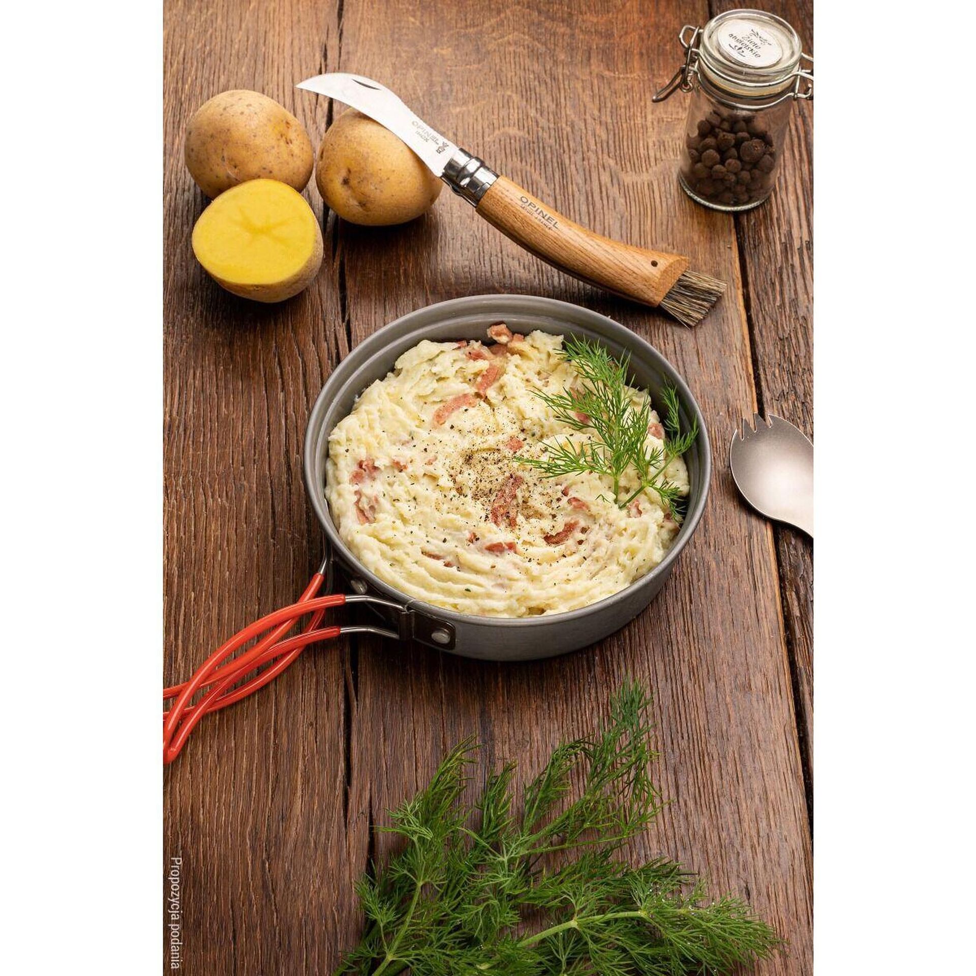 Danie liofilizowane Viyager Puree ziemniaczane z szynką 190g