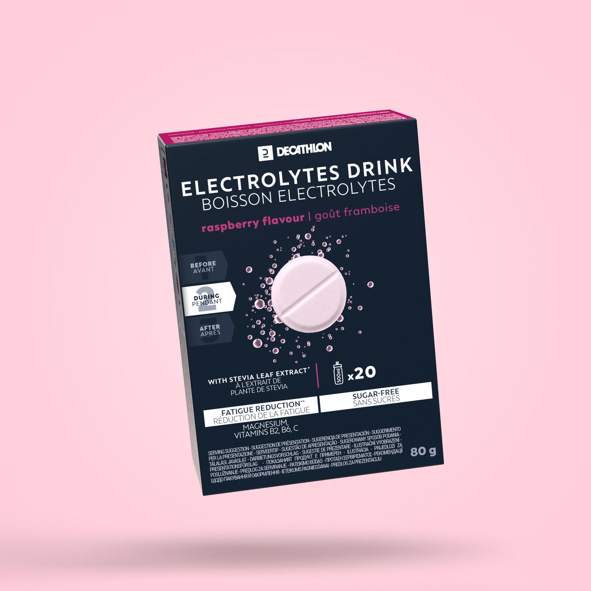 Napój elektrolitowy bez cukru tabletki musujące czerwone owoce Aptonia 20 x 4g