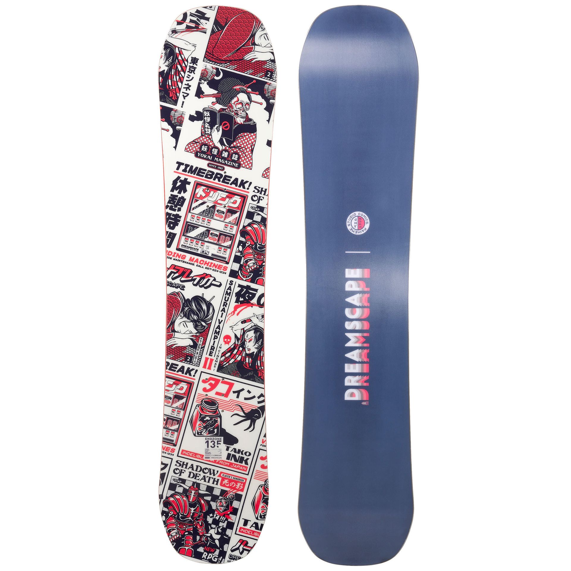 Deska snowboardowa dla dzieci Dreamscape Endzone 135 cm freestyle&all mountain