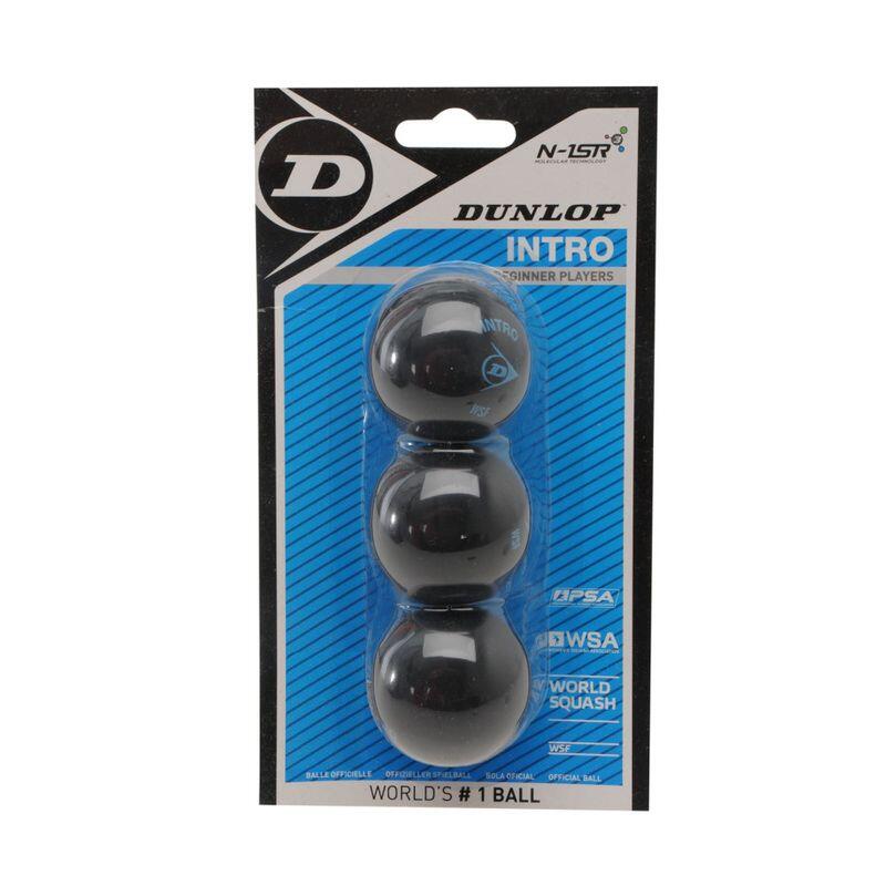 Dunlop rakieta do squasha piłeczki, 3 sztuki 700106