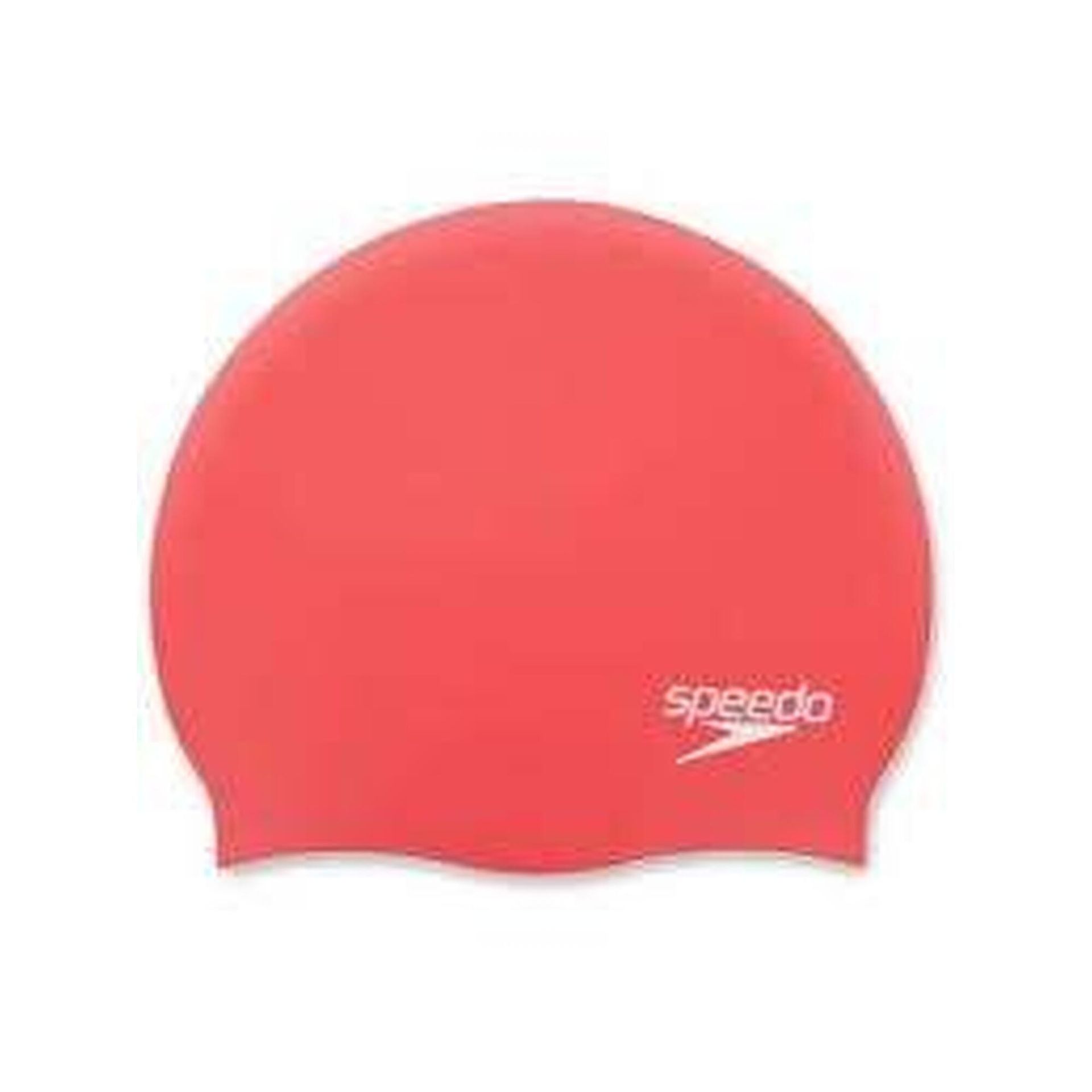 CZEPEK SILIKONOWY SPEEDO MOULDED SILC CAP AU 8-70984H191 – Czerwony