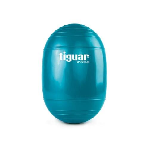 Tiguar Piłka gimnastyczna eliptyczna Ovoball 25x16,5cm TI-V001M morski roz uniw 5906660029380