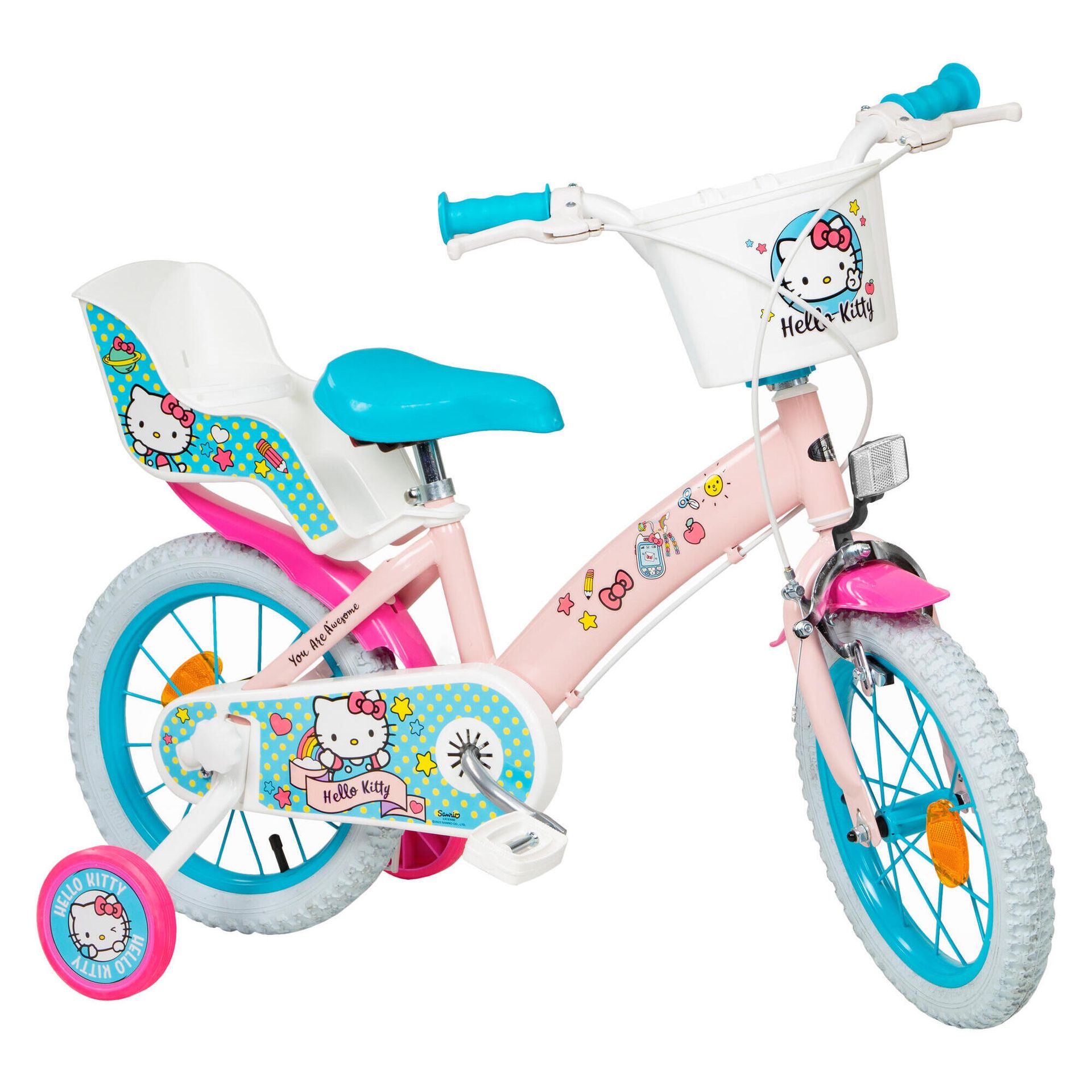 Toimsa Hello Kitty 14 cali Pomarańczowo-niebieski