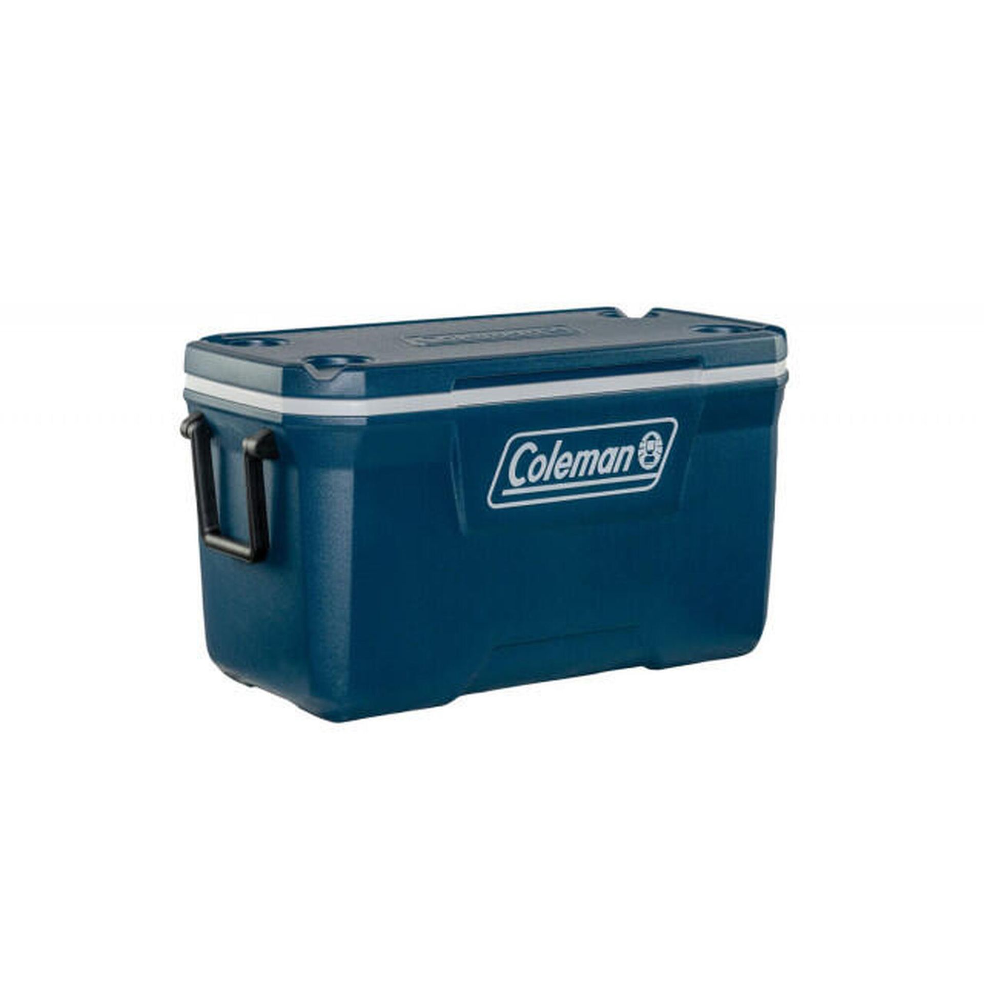 Coleman Xtreme Cooler, duża lodówka o pojemności 66 l, pełna izolacja z pianki PU, chłodzi do 5 dni, przenośna lodówka, idealna na kemping, festiwale i wędkowanie