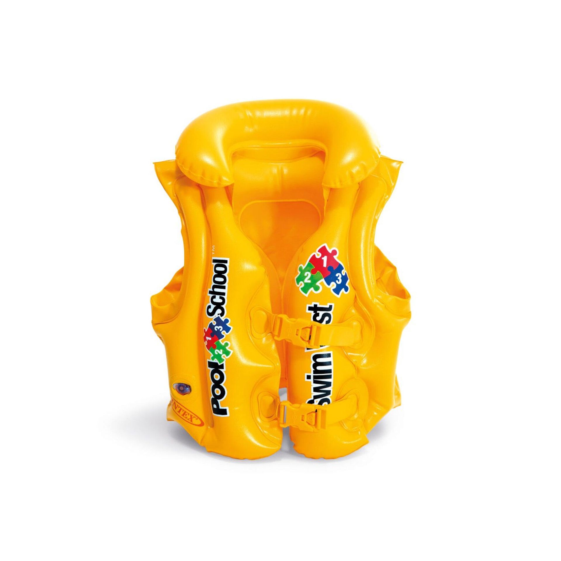 Intex Kamizelka ratunkowa żółta 58660