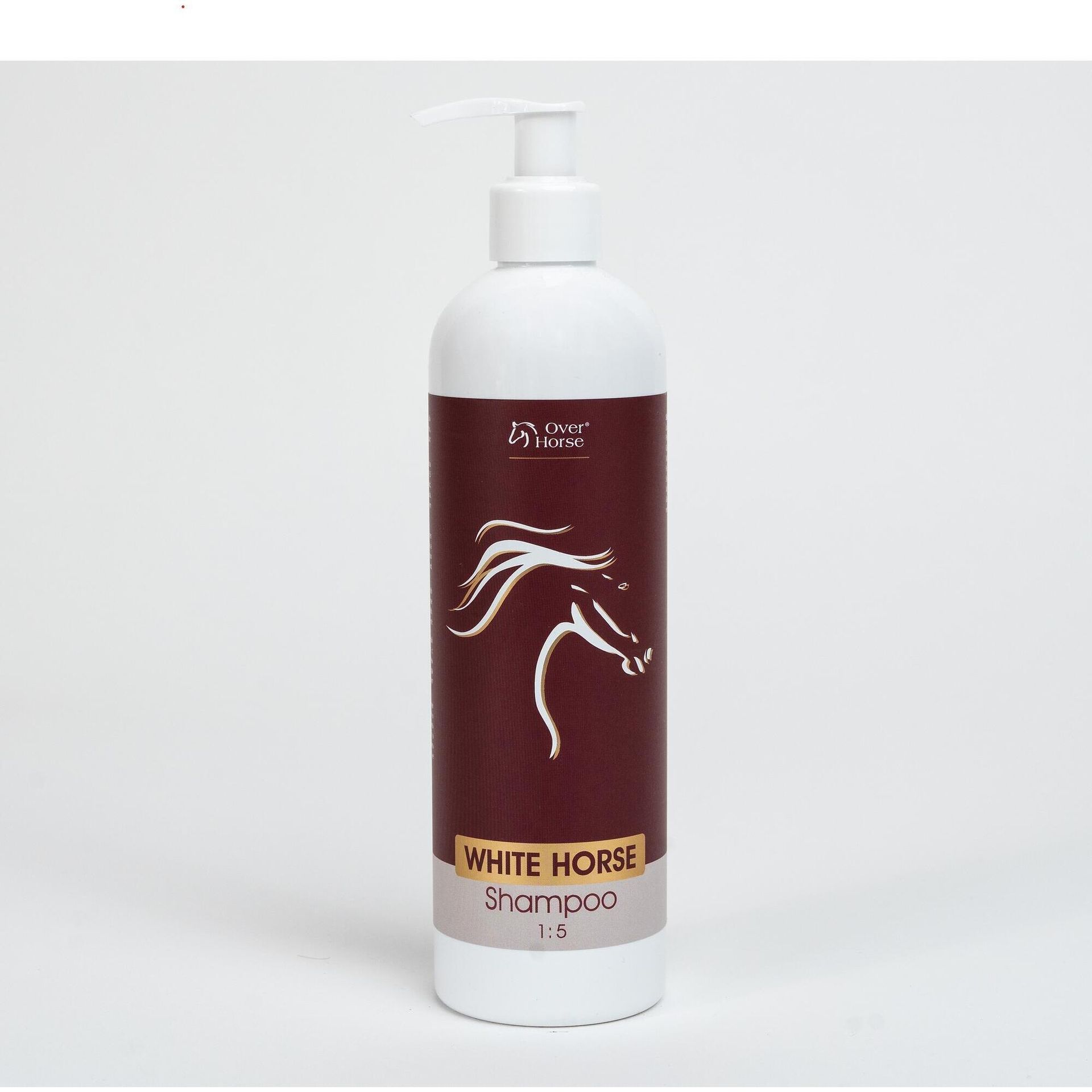 OVER HORSE WHITE HORSE Shampoo 400ml Szampon przeznaczony dla koni o jasnym umaszczeniu