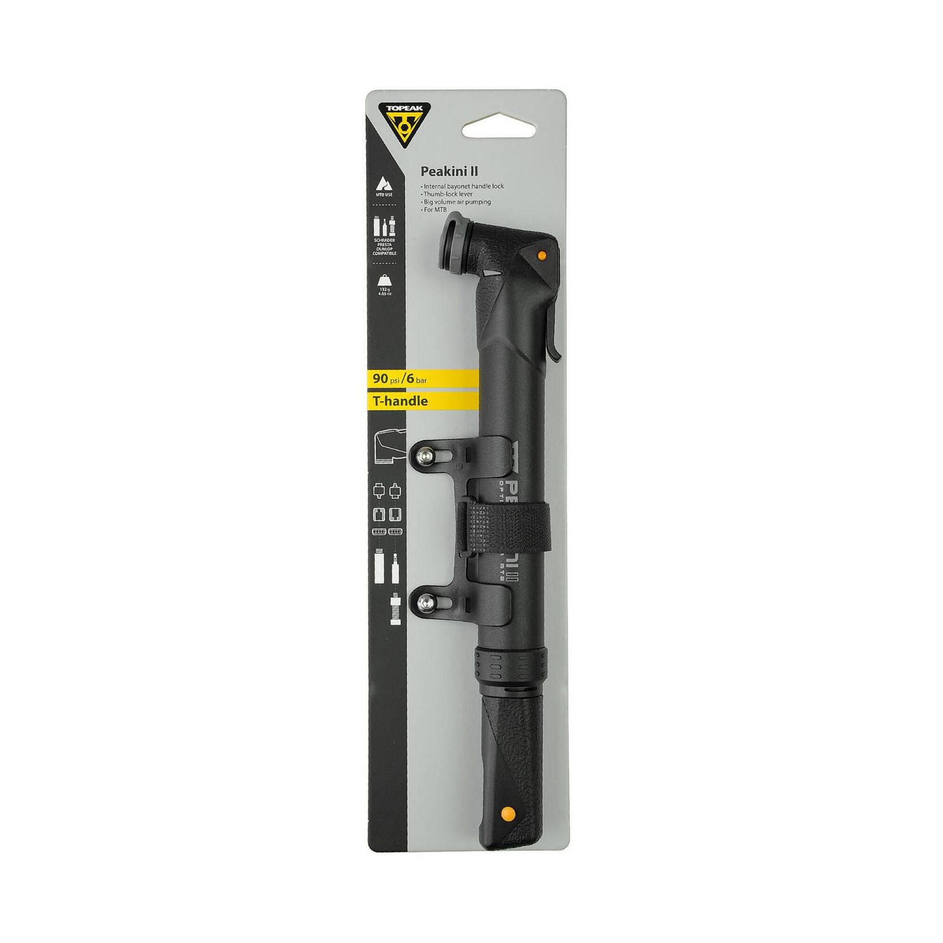 Topeak Pompka Peakini II czarny TPKN-2