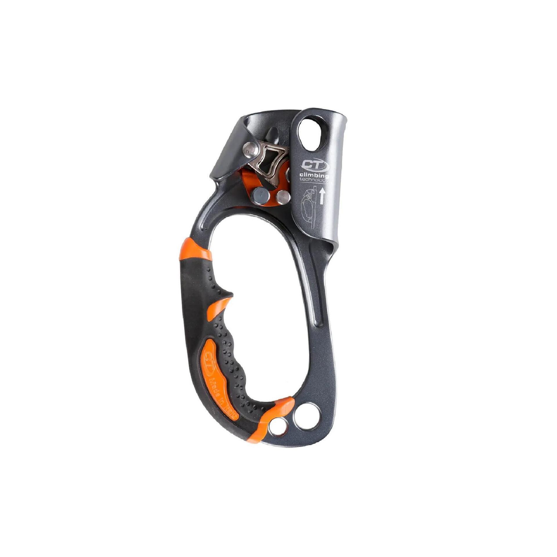 Climbing Technology Przyrząd zaciskowy Quick Up + Lewy - grey