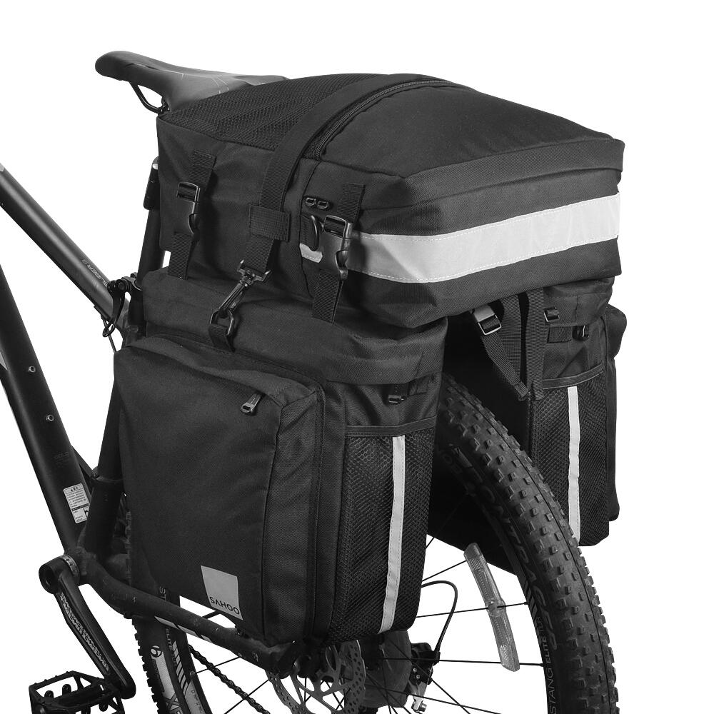 Roswheel Roswheel sakwa rowerowa 3 w 1 14892 black