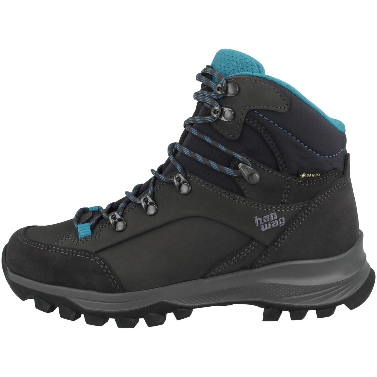 Hanwag Banks GTX Buty Kobiety, szary/czarny UK 5 | EU 38 2022 Trapery turystyczne H203001-64490-5