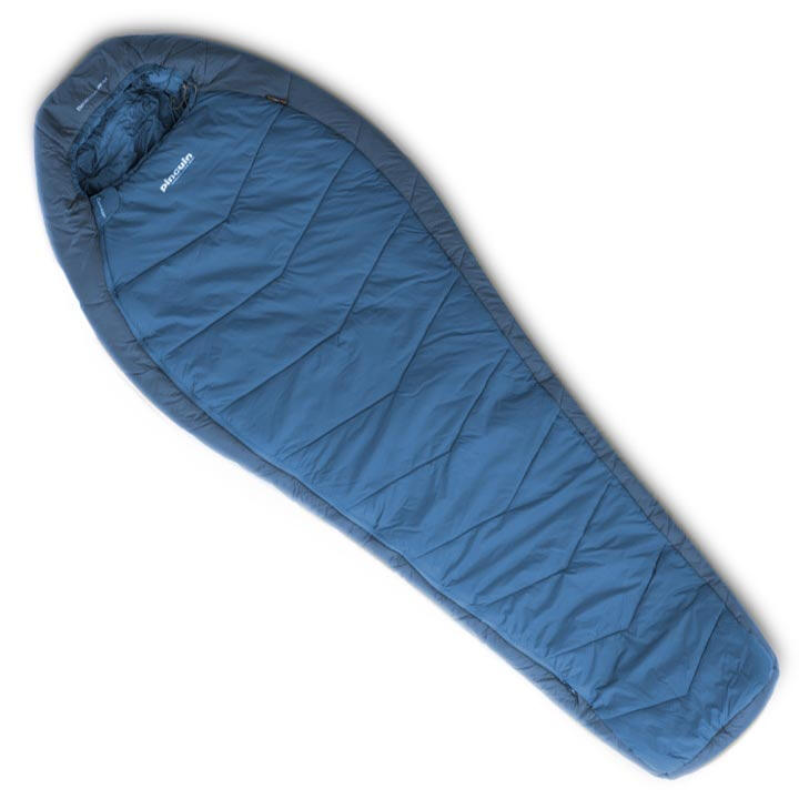 Zimowy śpiwór syntetyczny Pinguin COMFORT PFM blue - 195 lewy