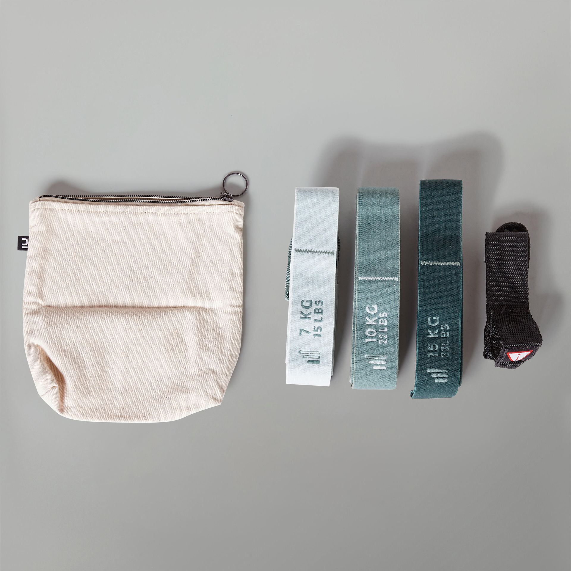 Taśmy elastyczne fitness Nyamba Toneband 3 sztuki (7, 10, 15 kg)