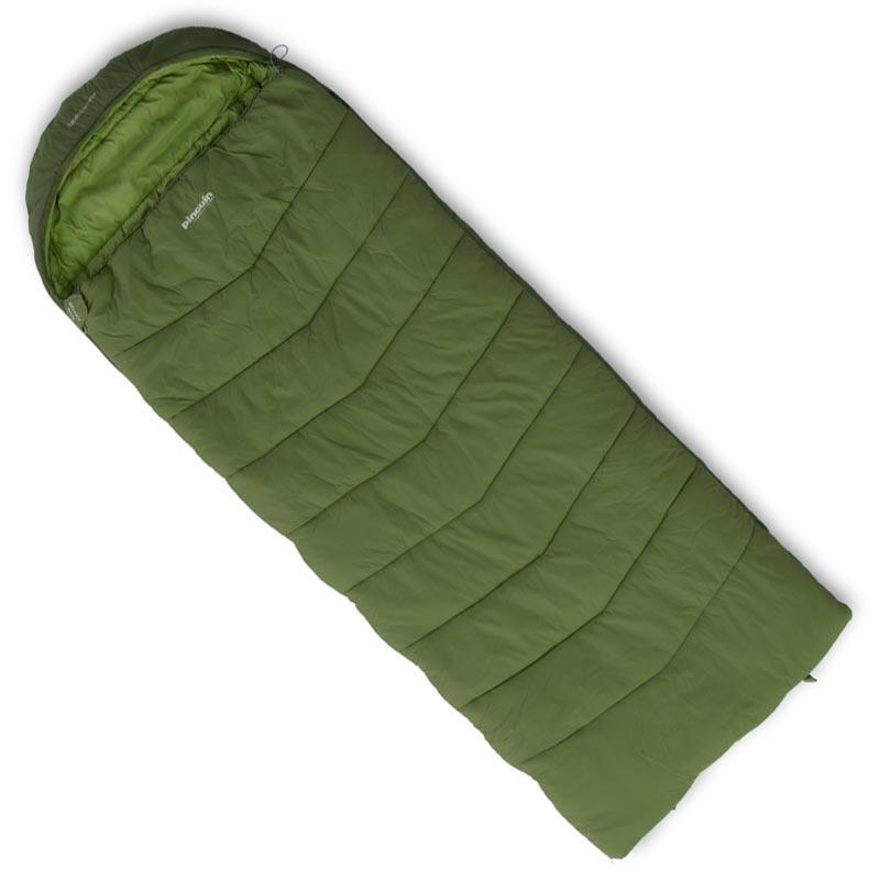 Śpiwór turystyczny Pinguin BLIZZARD WIDE PFM khaki - 190 lewy