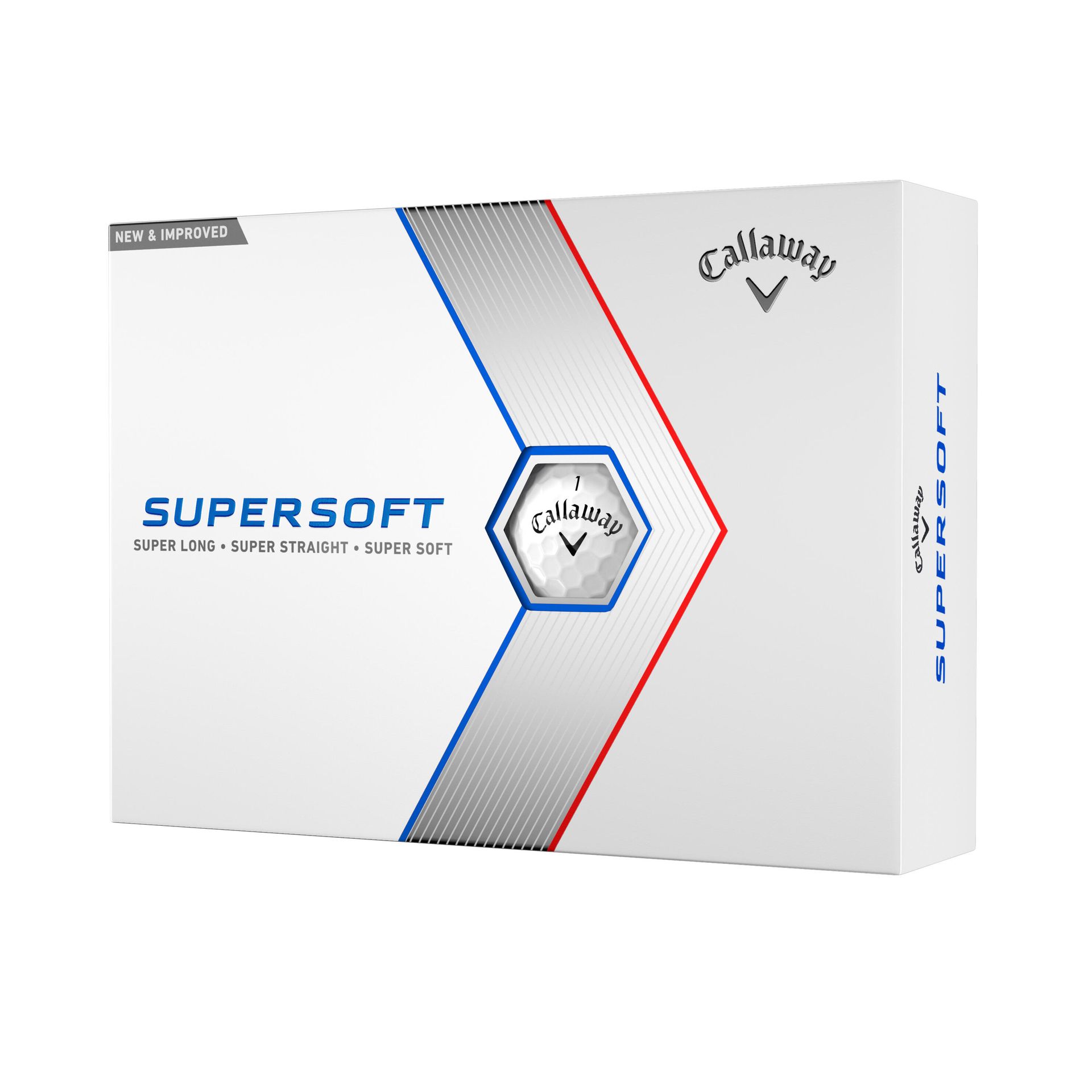 Piłki golfowe CALLAWAY SUPERSOFT (białe)