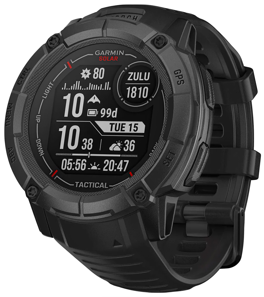 Garmin Instinct 2X Solar Tactical Edition Czarny