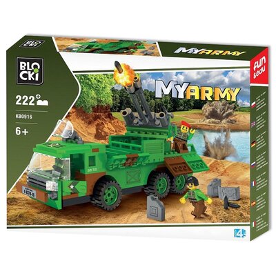 Blocki KLOCKI BLOCKI MYARMY CZOŁG NA PUSTYNI 253 EL. KB0915