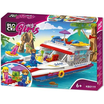 Klocki Blocki Mygirls 413 Elementów Morska Przygoda Kb0119