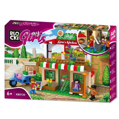 Klocki Blocki Mygirls 264 Elementy Pizzeria Lary Kb0120