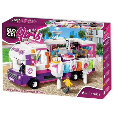 Klocki Blocki MyGirls Mobilny salon piękności