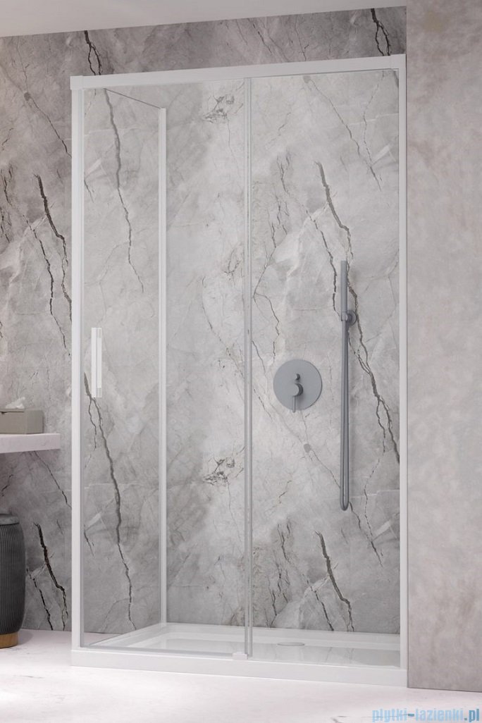 Radaway Idea White Kdj kabina 150x110cm prawa szkło przejrzyste 387045-04-01R/387053-04-01L