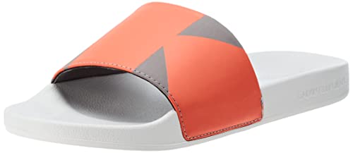 Calvin Klein Męskie klapki Ny Seasonal Mono, Oyster Mushroom Storm Front Cherry, 43 EU
