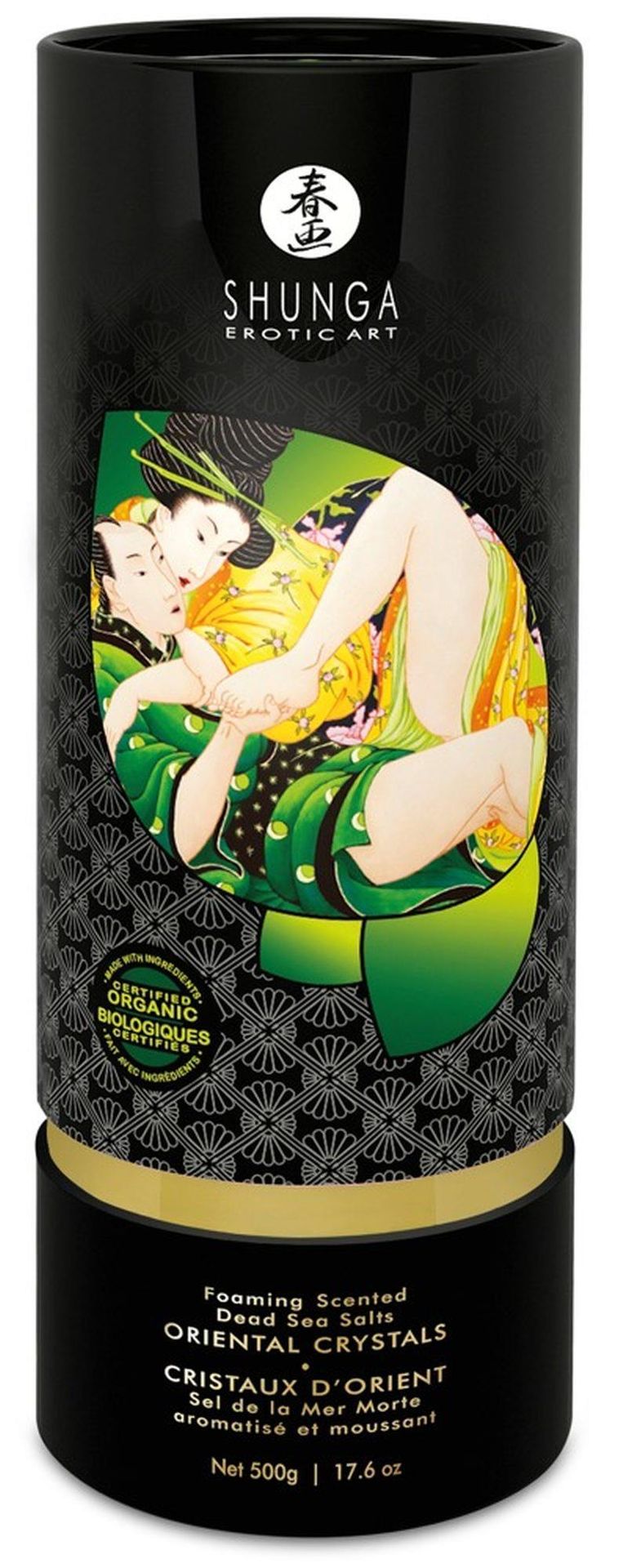 Shunga Bath Salts Oriental Crystals Lotus Flower - Sól do kąpieli kwiat lotosu  << DYSKRETNIE   |   DOSTAWA 24h   |  GRATISY